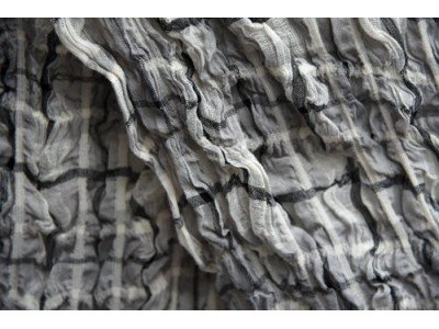 Zwart, wit, grijs casual sjaaltje